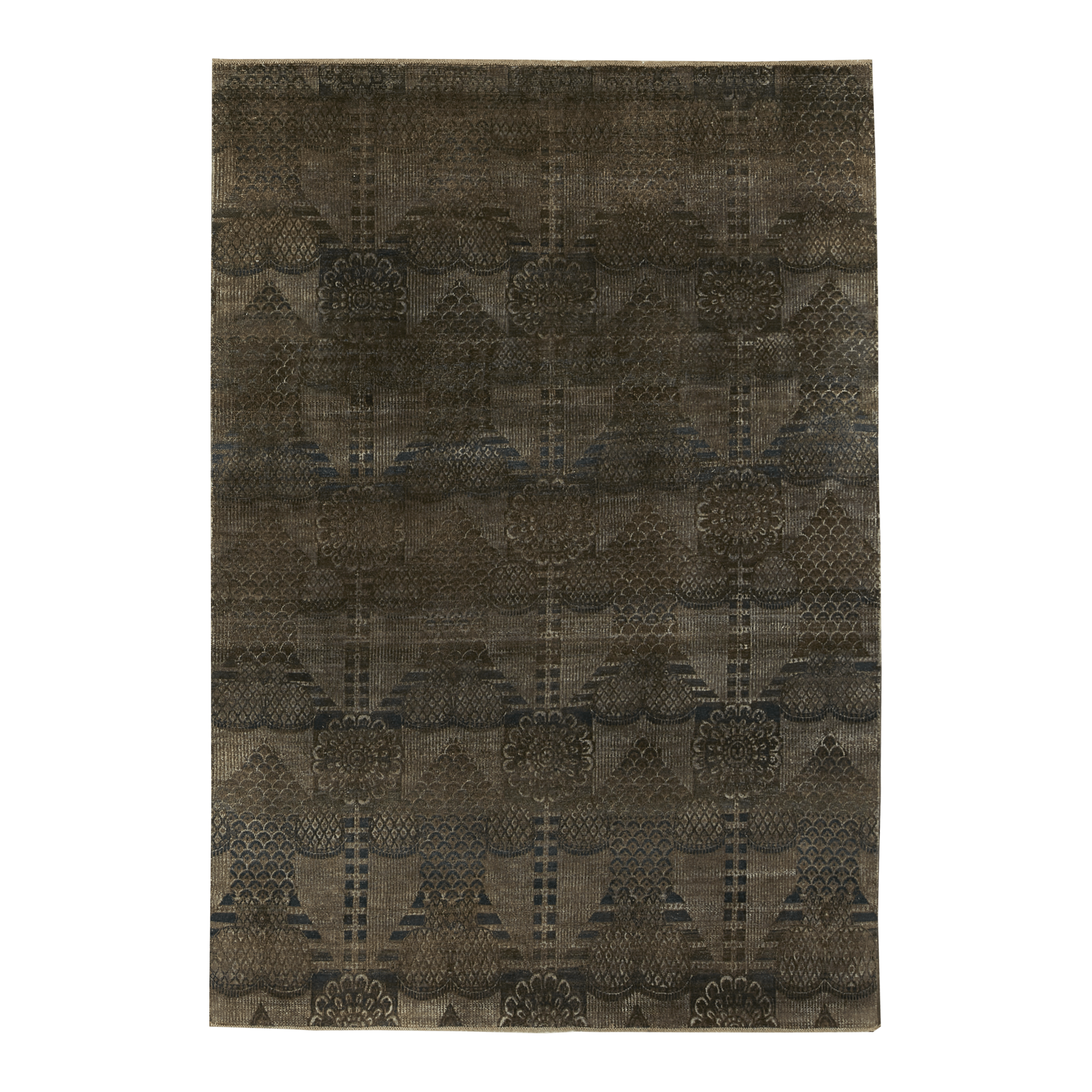 Central Asian BJ 130 - Premium Handmade Traditional Rug - Perfect for Living Room, Bedroom & Home Decor