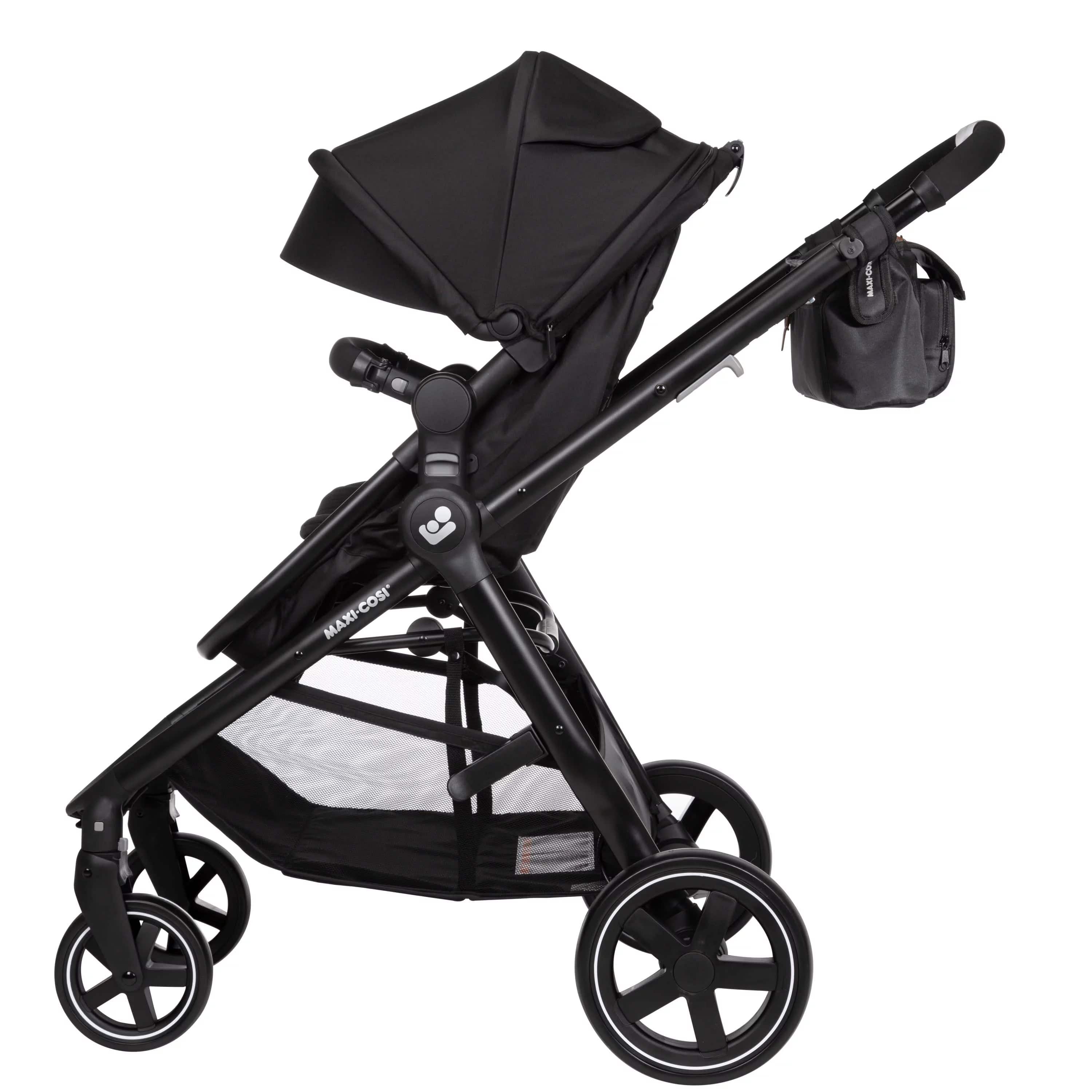 Maxi Cosi Stroller Parent Organizer - Baby Stroller Accessories with Storage Pockets for Diapers, Bottles & Essentials - Perfect for Shopping, Travel & Daily Walks