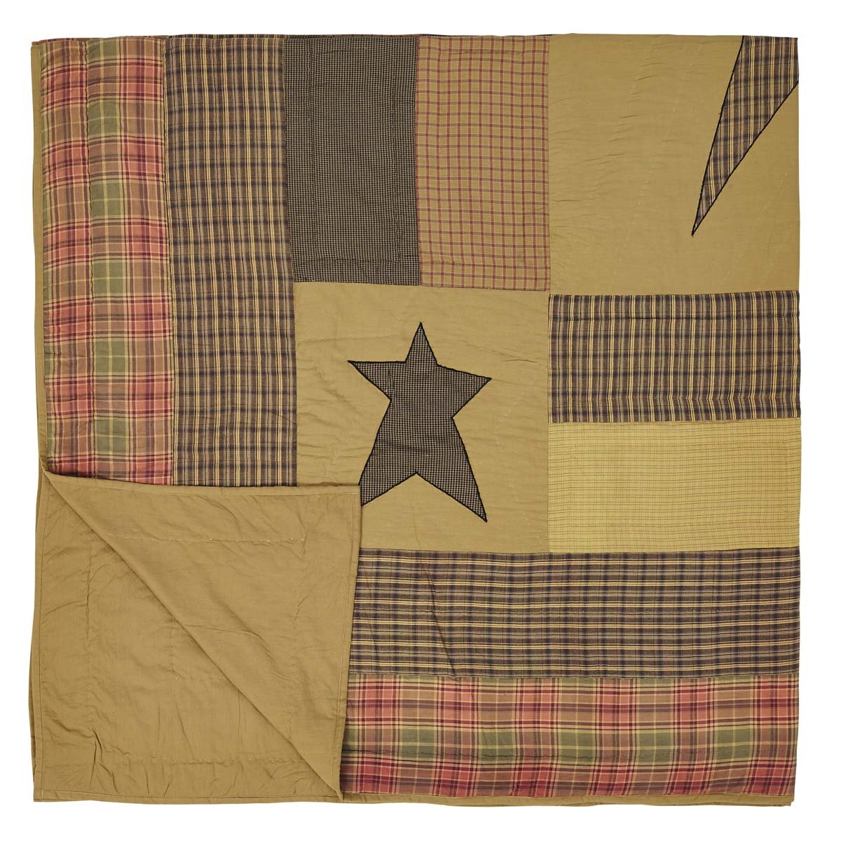 VHC Brands Stratton Luxury King Size Quilt 120