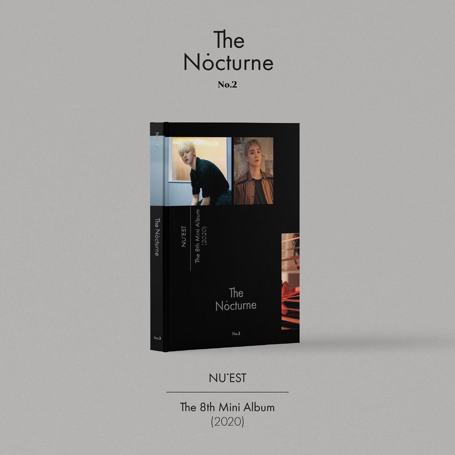 NU'EST 8th Mini Album 'The Nocturne' K-Pop CD + Exclusive Poster | Perfect for K-Pop Fans, Collectors and Gift Giving