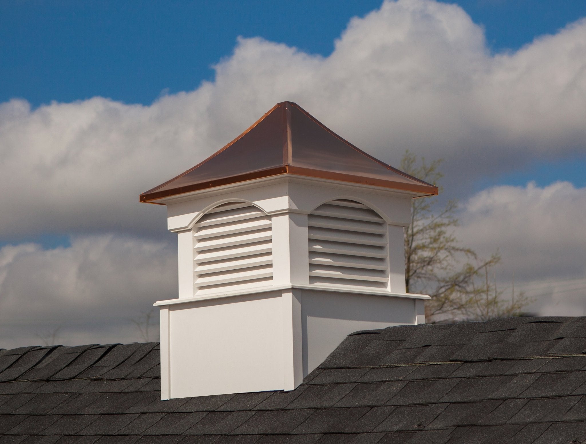 Carlisle Vinyl Cupola - Weatherproof & Durable Roof Ventilation Solution for Homes & Barns | Perfect for Attic Cooling & Moisture Control