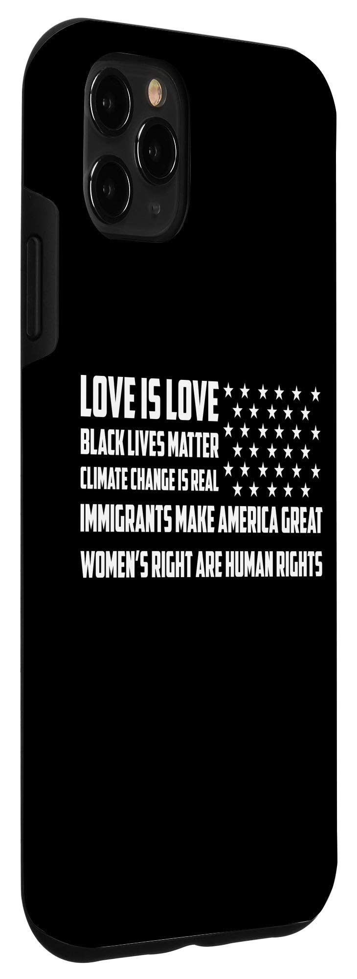 iPhone 11 Pro Max Case - American Flag Feminist Design - Women's Rights Themed Protective Cover - Perfect Gift for Strong Women & Feminists - Ideal for Everyday Use, Protests & Showing Pride