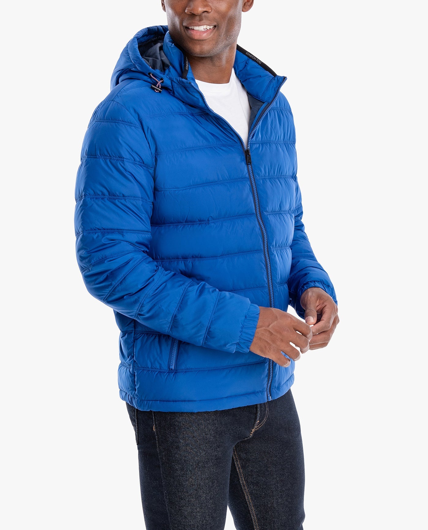 Plainfield Hooded Puffer Jacket for Men & Women - Lightweight Winter Coat with Warm Insulation, Water-Resistant Outerwear for Outdoor Activities, Hiking, and Cold Weather Fashion