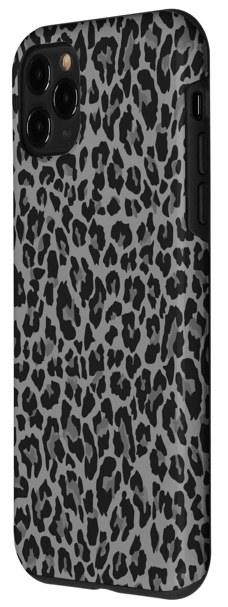 iPhone 11 Pro Case - Stylish Black & White Cheetah Leopard Print Protective Cover | Cute Animal Design for Women & Girls | Perfect for Daily Use, Travel & Fashion Accessories