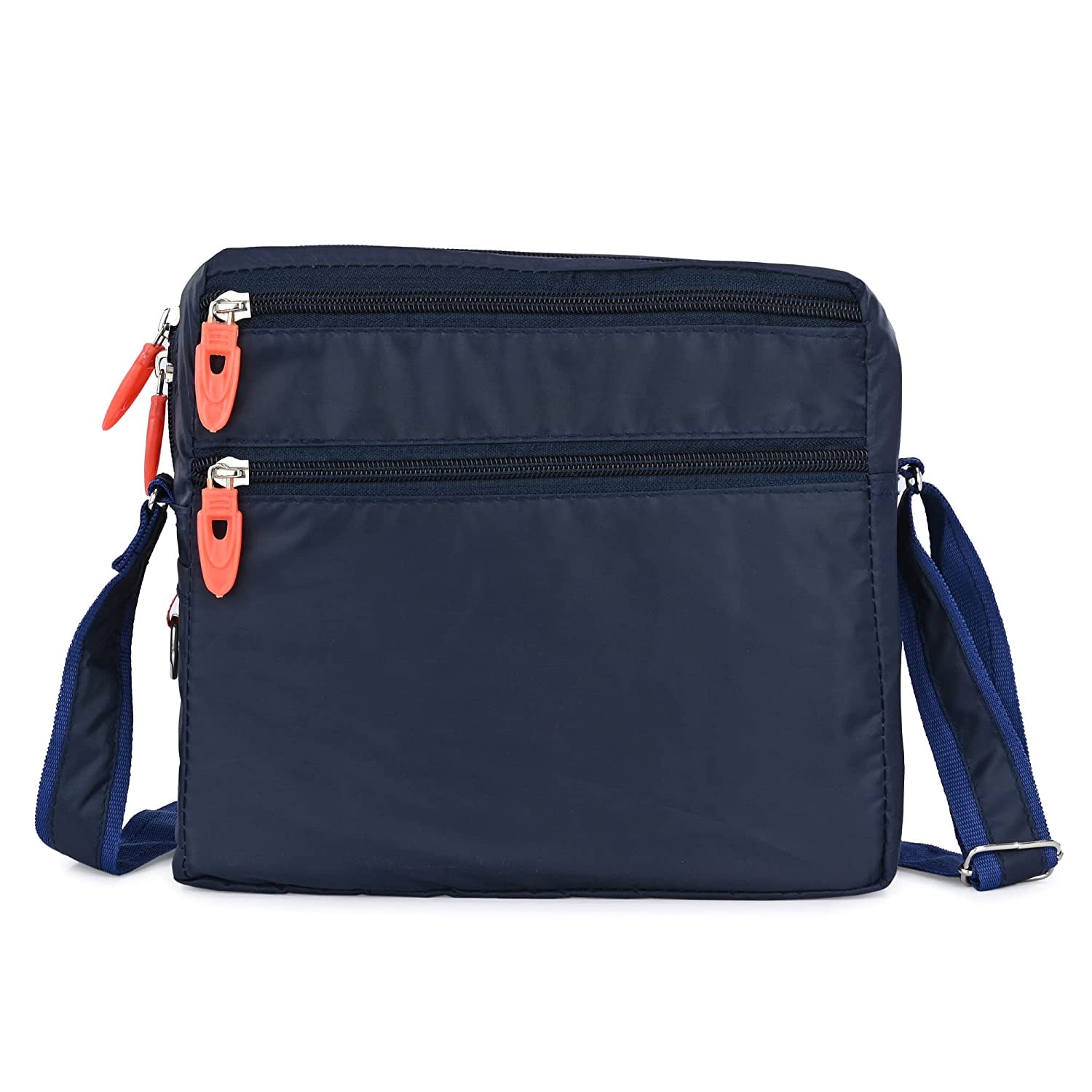 Auvella Nylon Crossbody Sling Bag - Unisex Messenger Bag for Travel, Work & Daily Use - Durable Shoulder Bag for Men & Women - Perfect for Commuting, Office & Outdoor Activities