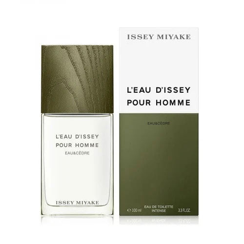 Issey Miyake Cedre Intense Men's Eau de Toilette 100ml - Woody Aromatic Fragrance for Men | Day & Night Wear, Office & Special Occasions