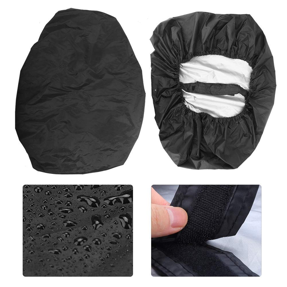 Waterproof Black Nylon Electric Wheelchair Seat Cover - Durable Mobility Scooter Accessory for Indoor/Outdoor Use - Fits Most Electric Wheelchairs & Mobility Scooters (Black)