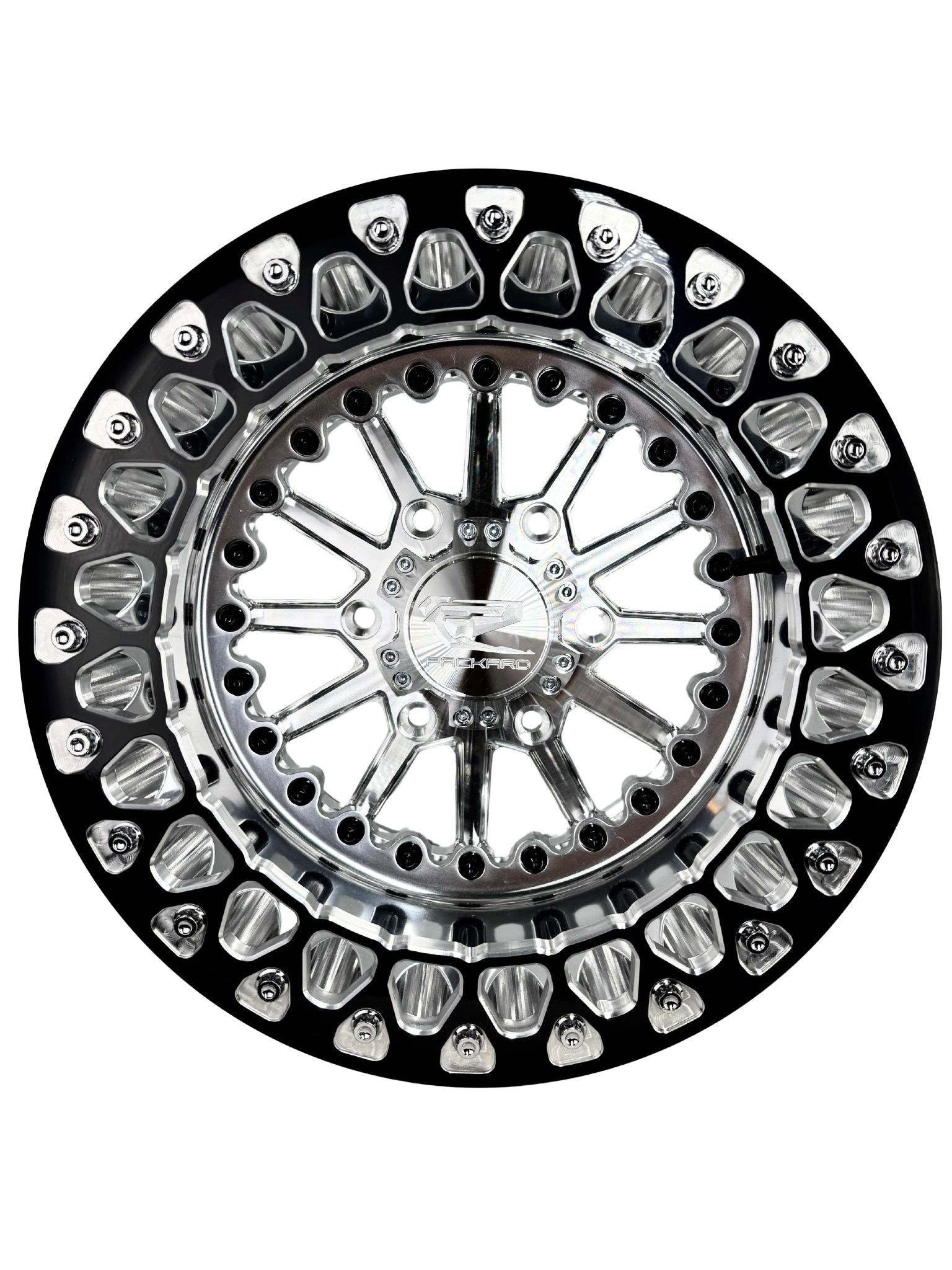 Element FF Forged Polished Beadlock Wheels - Silver Maverick R 6x139.7 Bolt Pattern for Off-Road Trucks & SUVs | Durable Alloy Rims for Adventure & Performance Driving