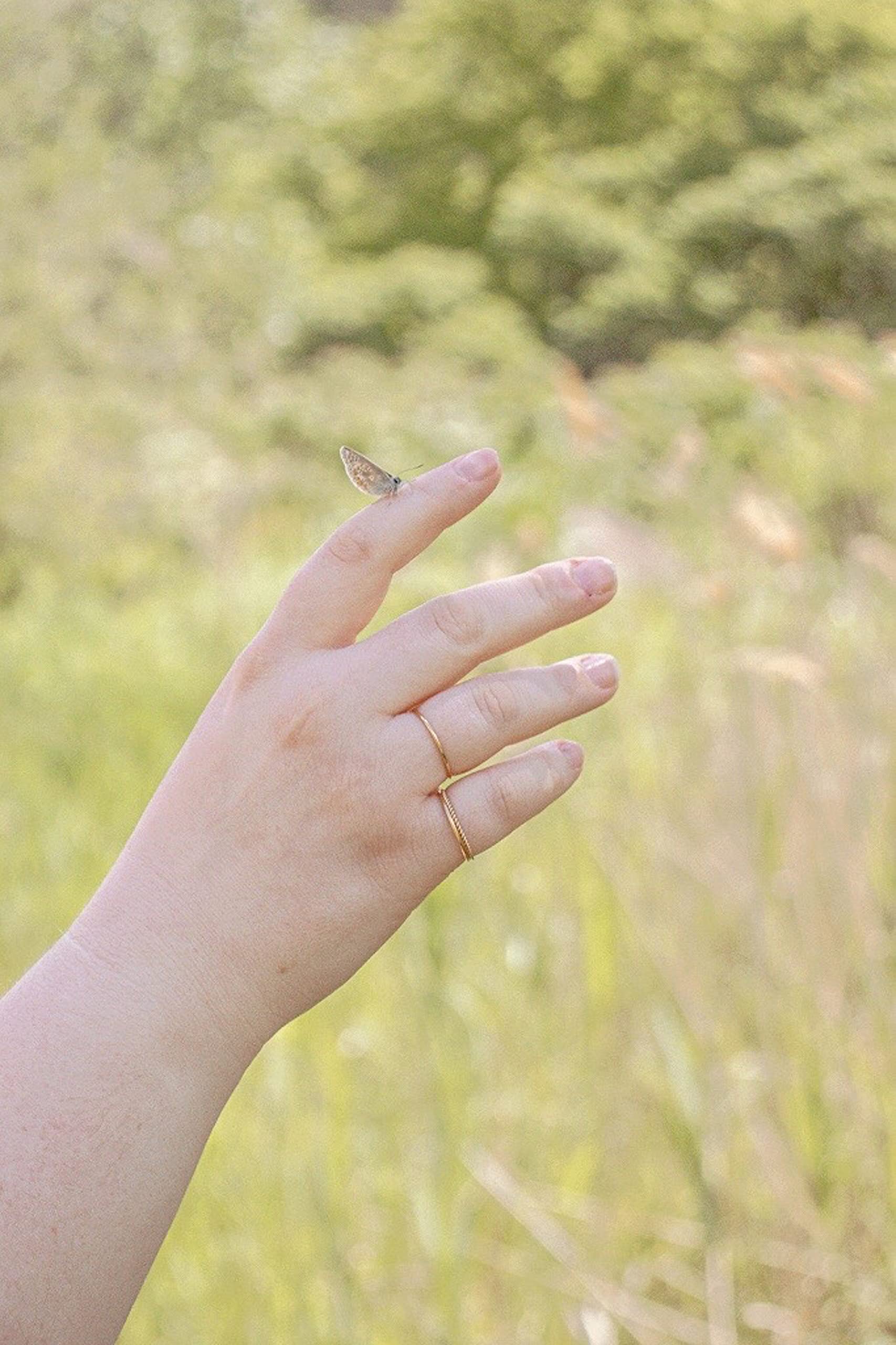 Elegant Gold Stack Rings for Women - Thin Stackable Rings Set, 14K Gold Filled Smooth Bands - Perfect for Layering, Everyday Wear & Special Occasions
