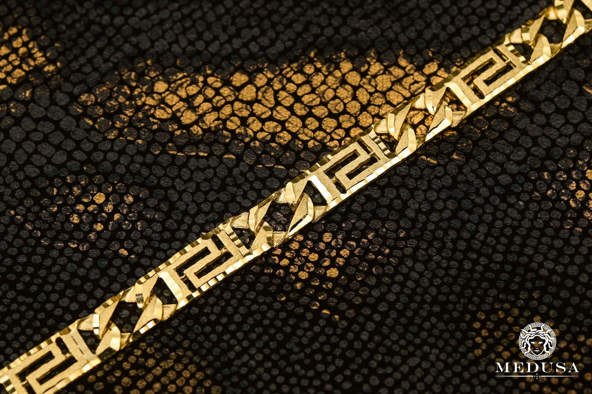 8mm Gianni M Alm Bracelet - Elegant Italian Leather Cuff for Men & Women - Perfect for Casual, Office & Date Night Outfits