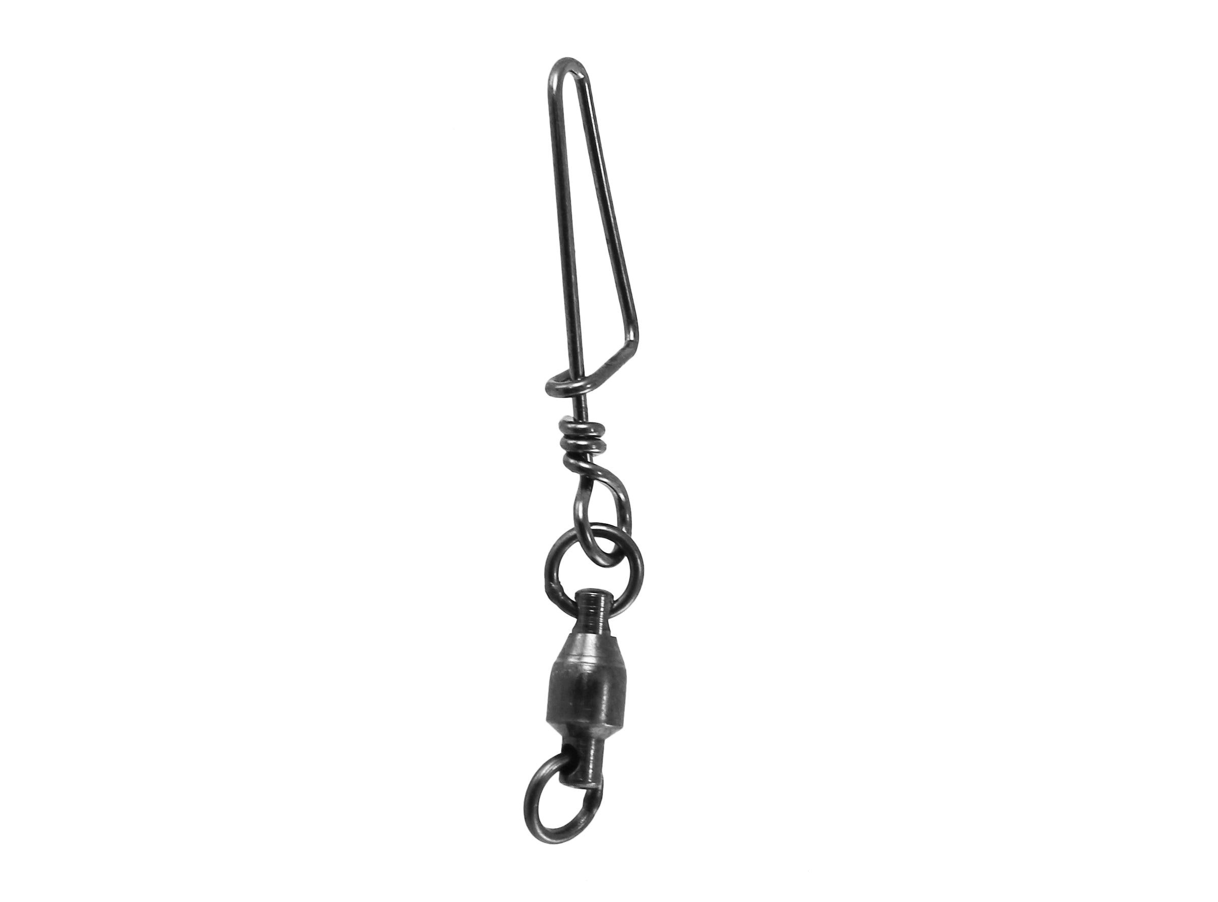 Jigging World Premium Stainless Steel Swivels with Coastlock Snap - Saltwater Fishing Gear for Lures & Tackle - Perfect for Offshore, Surf Casting and Deep Sea Fishing