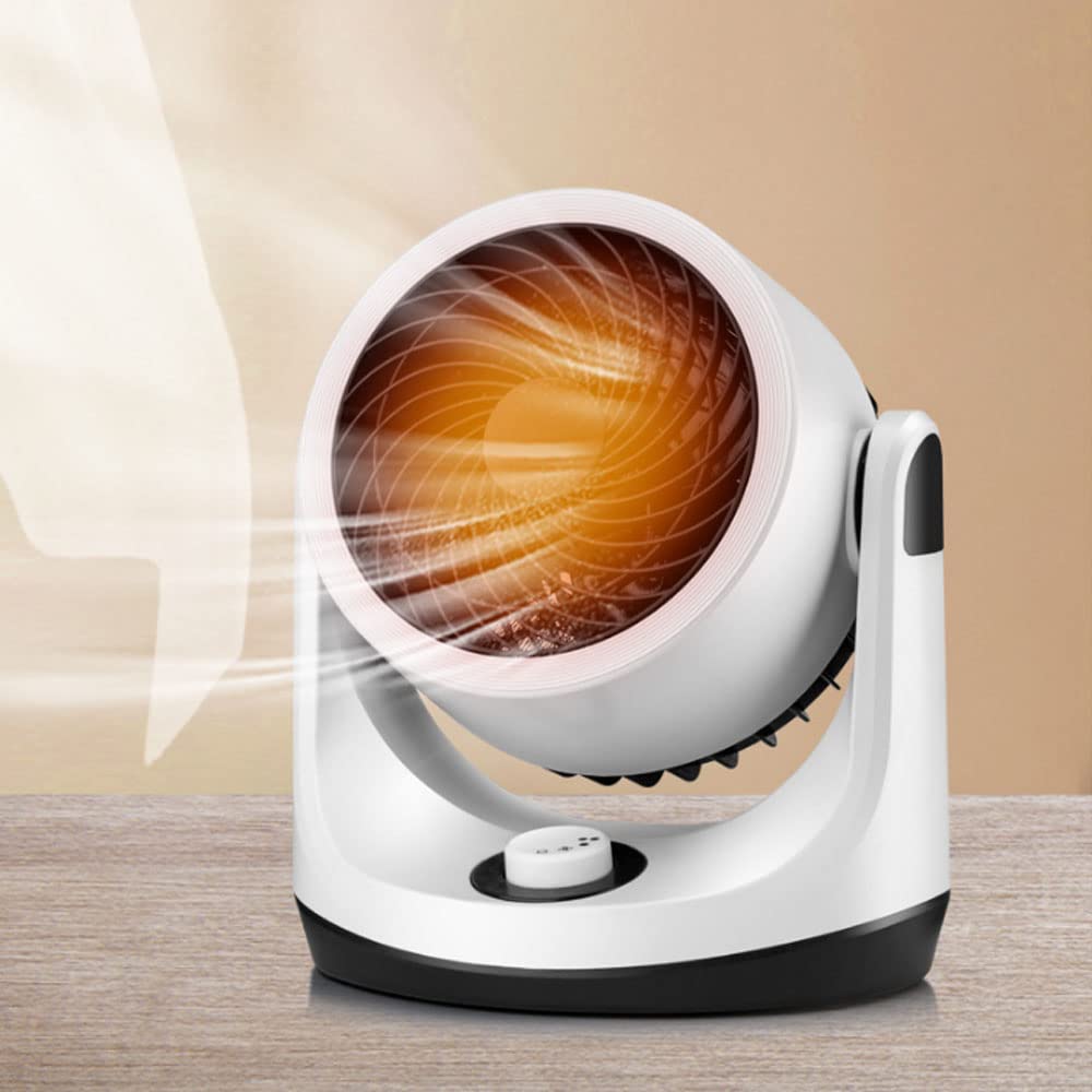 DEORBOB Portable Electric Space Heater - Fast Heating Mini Heater for Office, Dorm, Bathroom & Home - Compact Desktop Heater for Students & Small Spaces - Perfect for Winter Warmth & Energy Saving