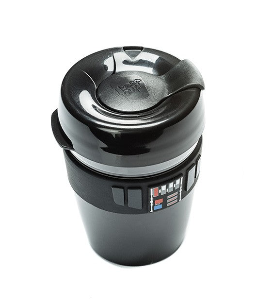 Star Wars Darth Vader Insulated Coffee Mug 12oz - Double Wall Stainless Steel Travel Tumbler for Hot & Cold Drinks - Perfect for Office, Commuting, and Star Wars Fans Gift