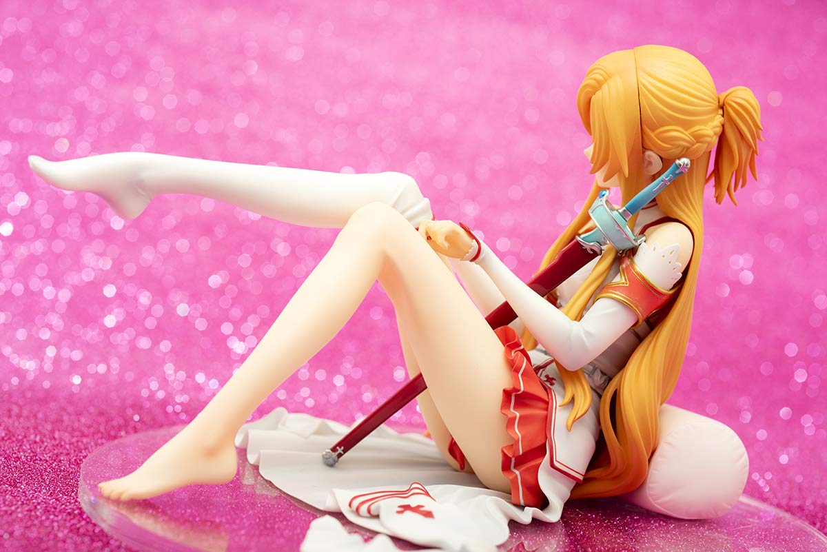 Sword Art Online Asuna 1/7 Scale Anime Figure - Premium Collectible Statue for Anime Fans & SAO Merchandise Lovers | Perfect for Display, Gaming Room Decor, and Otaku Collections