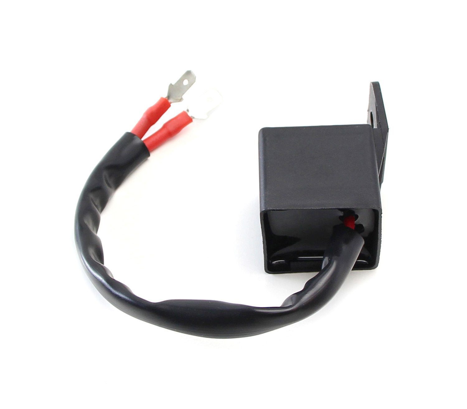 2 Pin LED Flasher Relay for Motorcycles - Fix Hyper Flash & Turn Signal Issues | Compatible with LED & Halogen Bulbs | Ideal for Harley, Honda, Yamaha & More | Easy Installation for Safer Riding