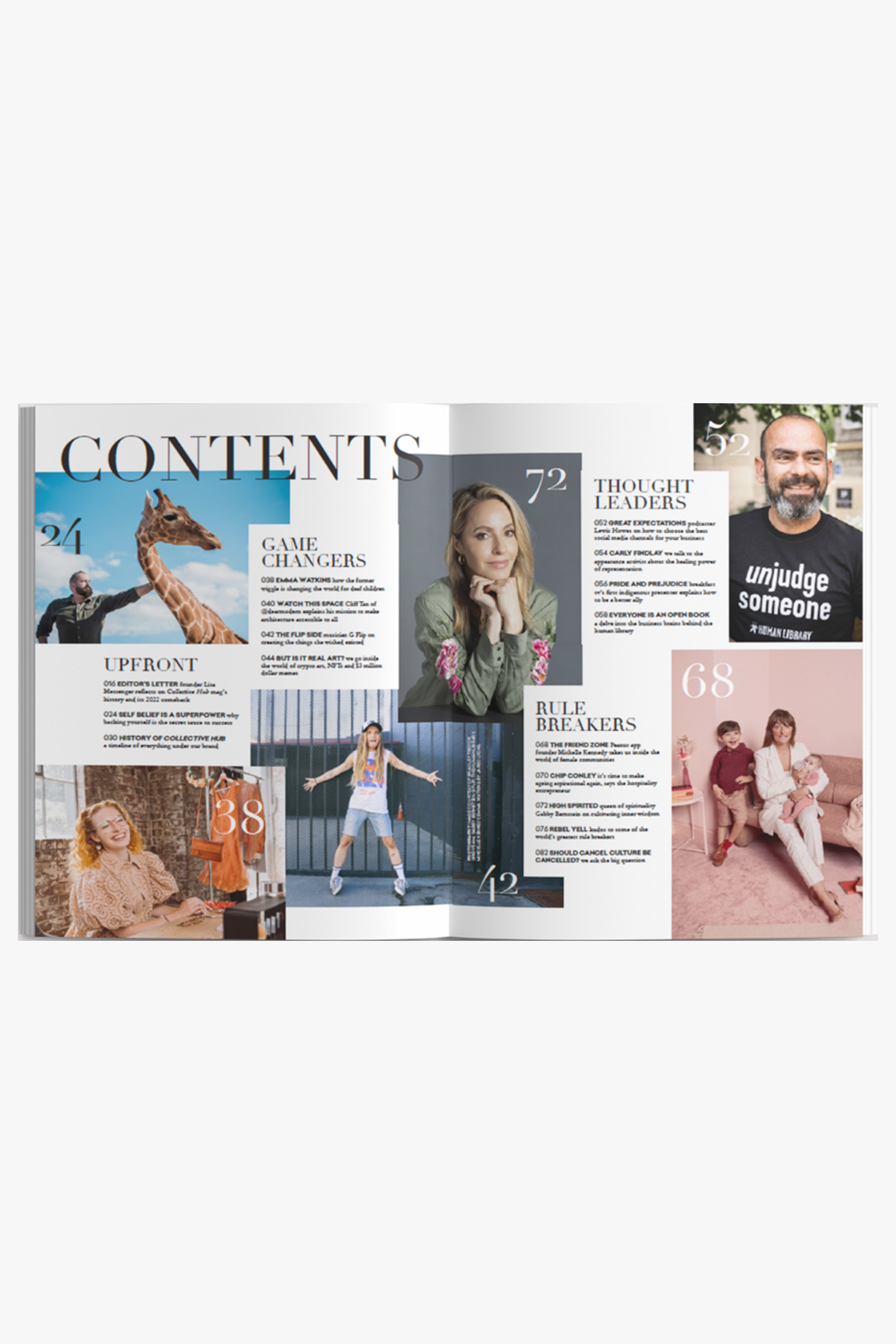 Collective Hub Issue EOL Fifty Five - Premium Magazine for Entrepreneurs & Business Leaders | Perfect for Office Reading & Professional Development