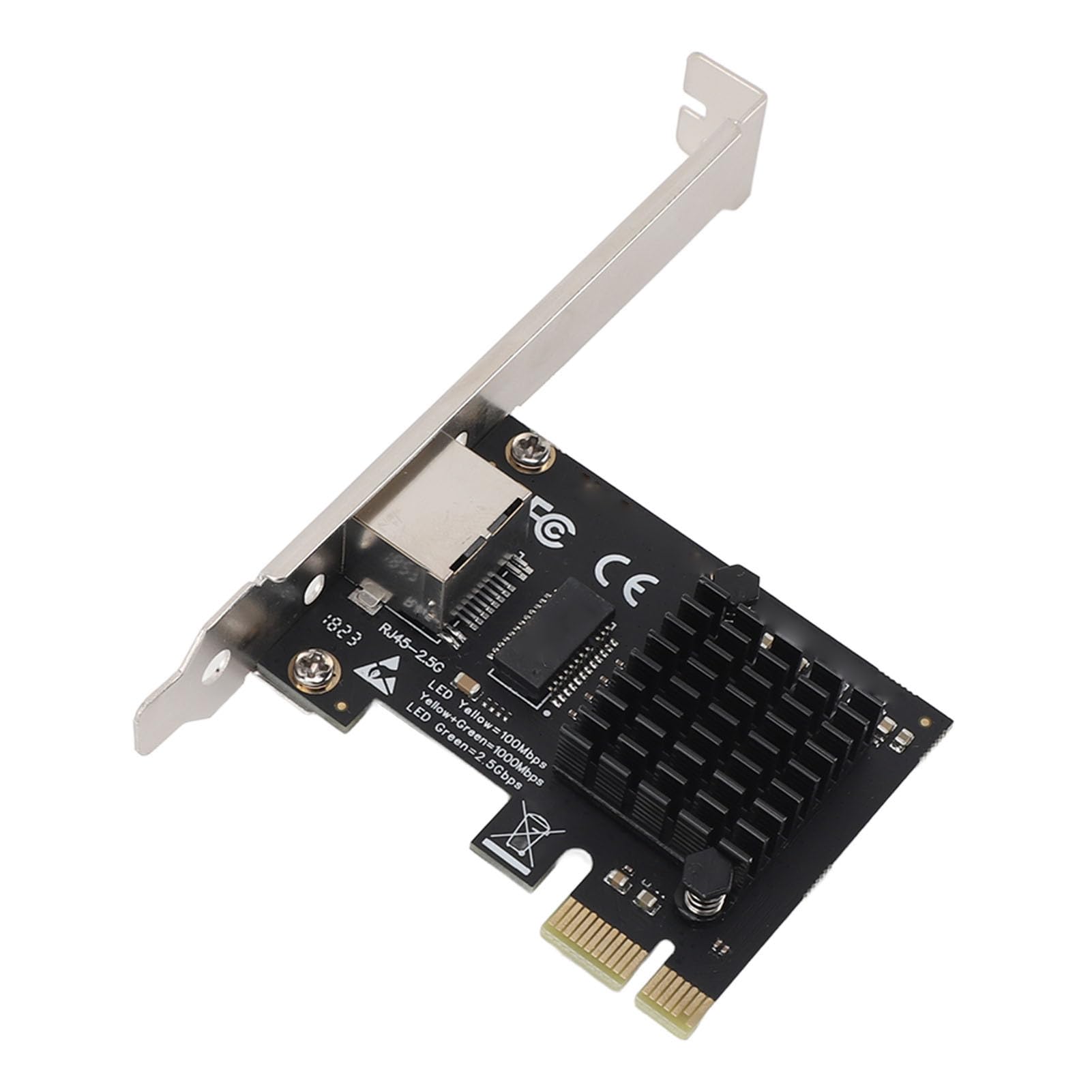 2.5Gb PCIe Ethernet Network Card - RTL8125B Gigabit RJ45 Port Adapter for PC (Windows 7/8/10/11) | High-Speed Internet Connection for Gaming, Streaming & Office Work