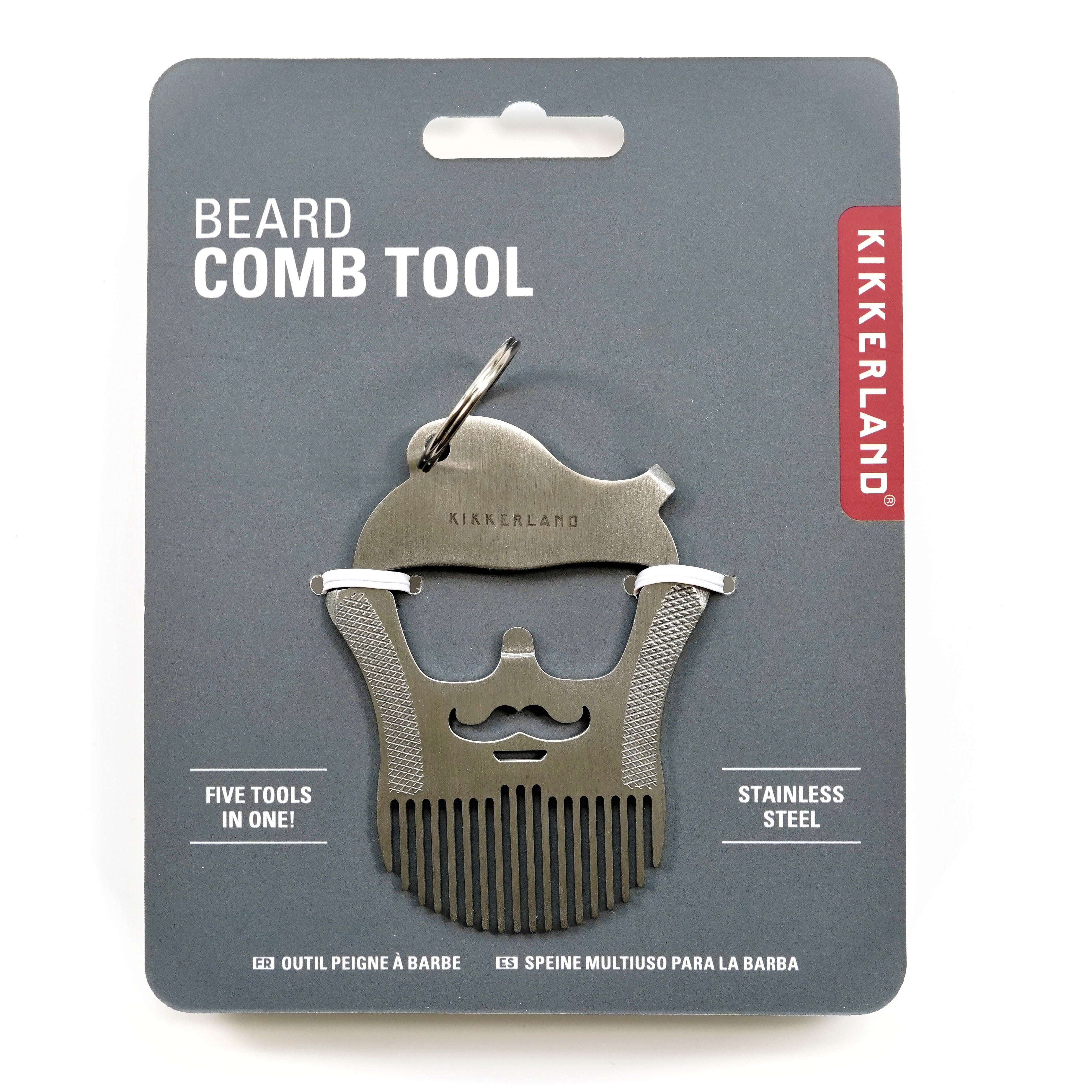 Premium Beard Comb for Men - Wooden Mustache & Facial Hair Grooming Tool - Perfect for Styling, Trimming & Detangling - Ideal for Home, Travel & Barber Use