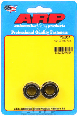 ARP 1/2 x 20 Hex Nut - High Strength Steel Fastener for Automotive, Machinery & Industrial Use - 200 8607 | Durable Construction & Corrosion Resistance