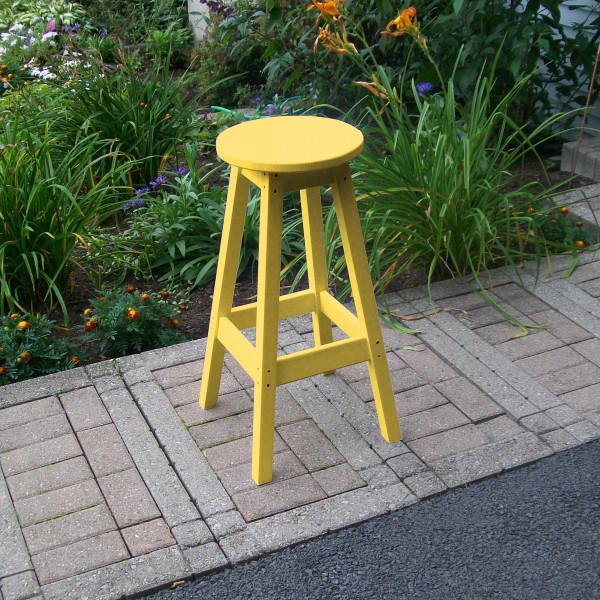 Eco-Friendly Recycled Plastic Bar Stool - Durable & Sustainable Counter Height Stool for Kitchen, Bar & Outdoor Use - Perfect for Home, Restaurant & Patio Decor