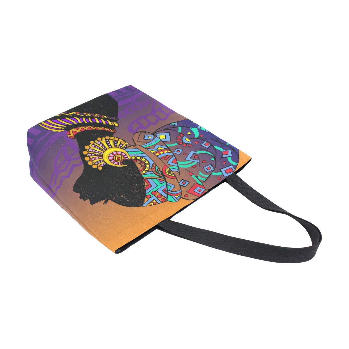 Stylish African American Women's Tote Bag - Large Capacity Work & Travel Shoulder Handbag for Business, Beach & Shopping (Perfect for Office Commute, Weekend Getaways & Daily Errands)