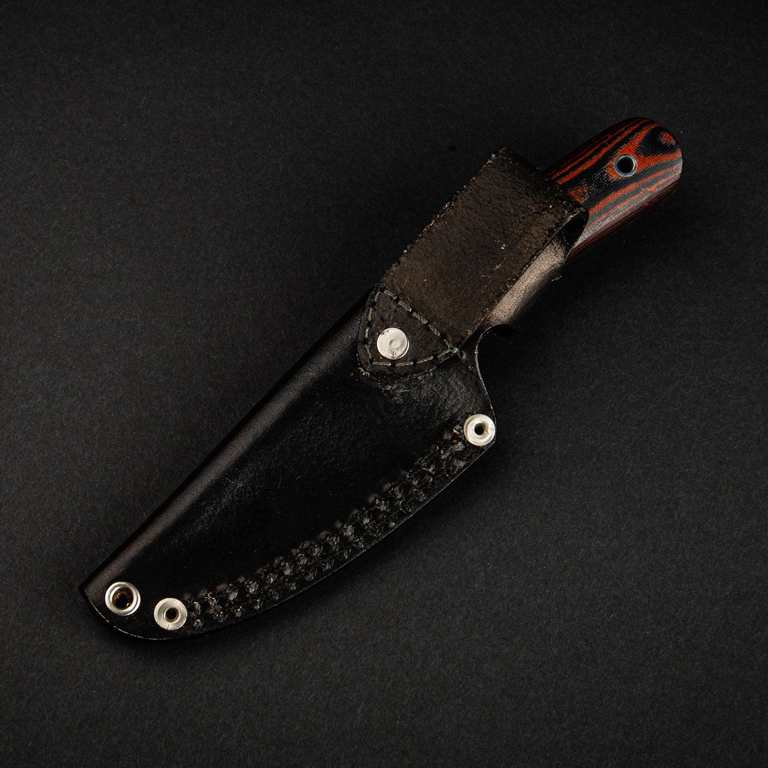 EDC Fixed Blade Knife - Damascus Steel Blade with G10 Handle - Perfect for Outdoor Camping, Hunting, Survival & Everyday Carry
