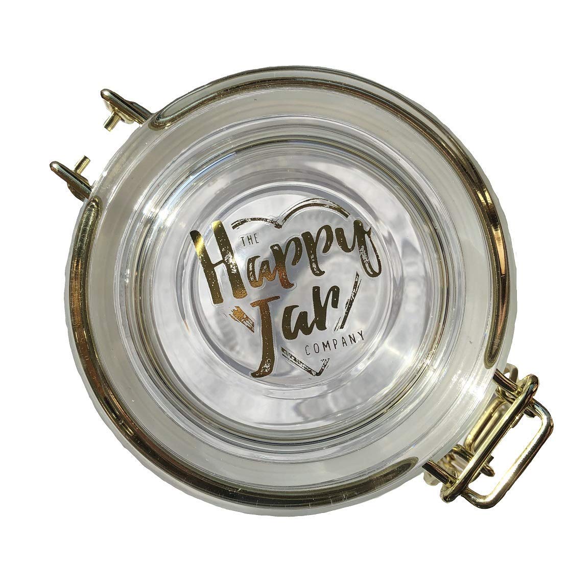 BWR Happy Jar with Notelets & Pencil - Collect & Preserve Happy Thoughts & Memories - Perfect for Gratitude Journaling, Positive Affirmations & Mindfulness Practice