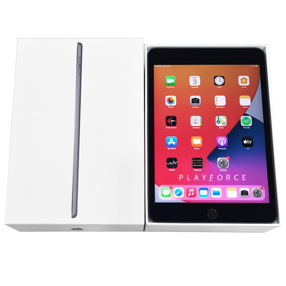 Apple iPad Mini 5 (7.9-inch, 256GB, Wi-Fi + Cellular, Space Gray) - Perfect for Travel, Business & Entertainment on the Go