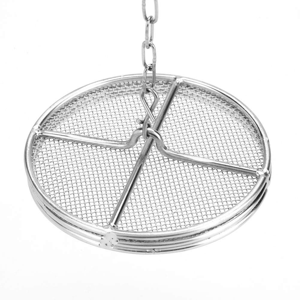 Premium Stainless Steel Tea Strainer & Spice Filter - Fine Mesh Kitchen Tool for Loose Tea, Herbs, Soup Seasonings | Ideal for Home Brewing, Cooking & Baking