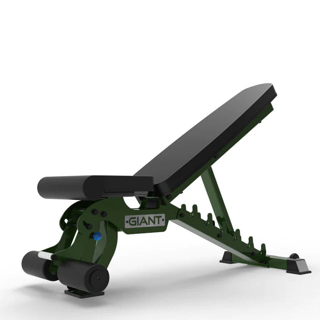 GIANT Adjustable FID Bench - Heavy Duty Weight Bench for Home Gym, Strength Training & Full Body Workouts - Perfect for Powerlifting, CrossFit & Strength Exercises