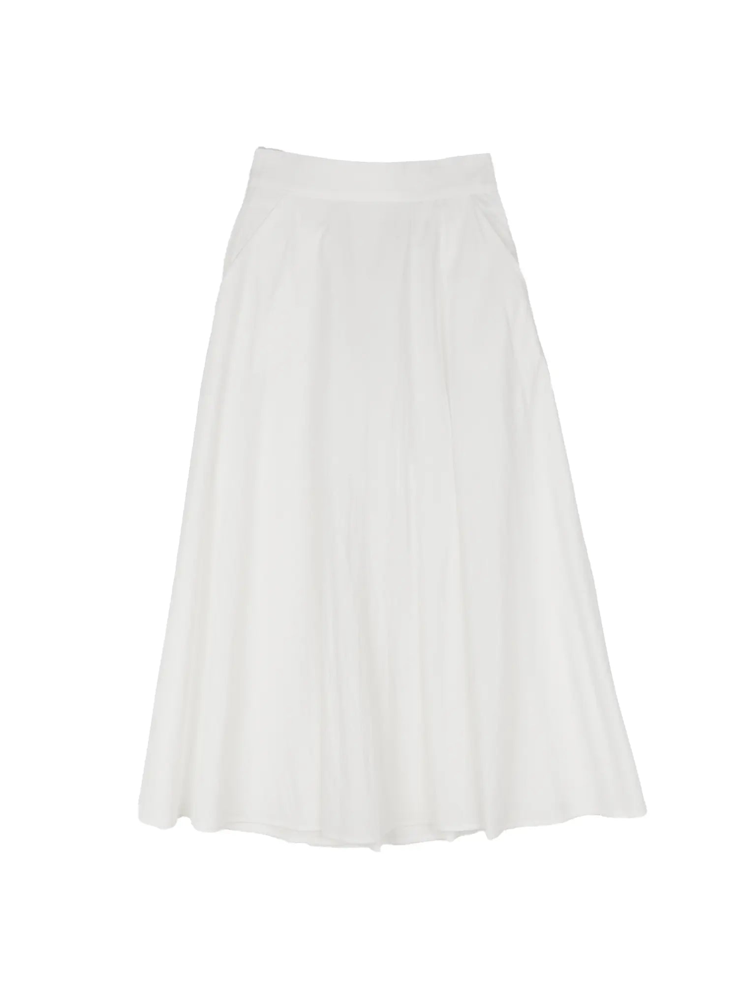 Flared Flowy Midi Skirt for Women - Elegant A-Line Summer Skirt with Side Slits | Perfect for Beach, Vacation & Boho Style Outfits