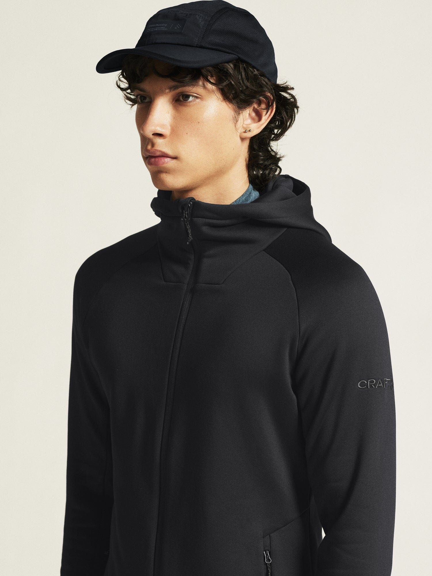 Men's Adventure Explore Power Fleece Hooded Jacket - Lightweight, Warm & Water-Resistant for Hiking, Camping & Outdoor Activities