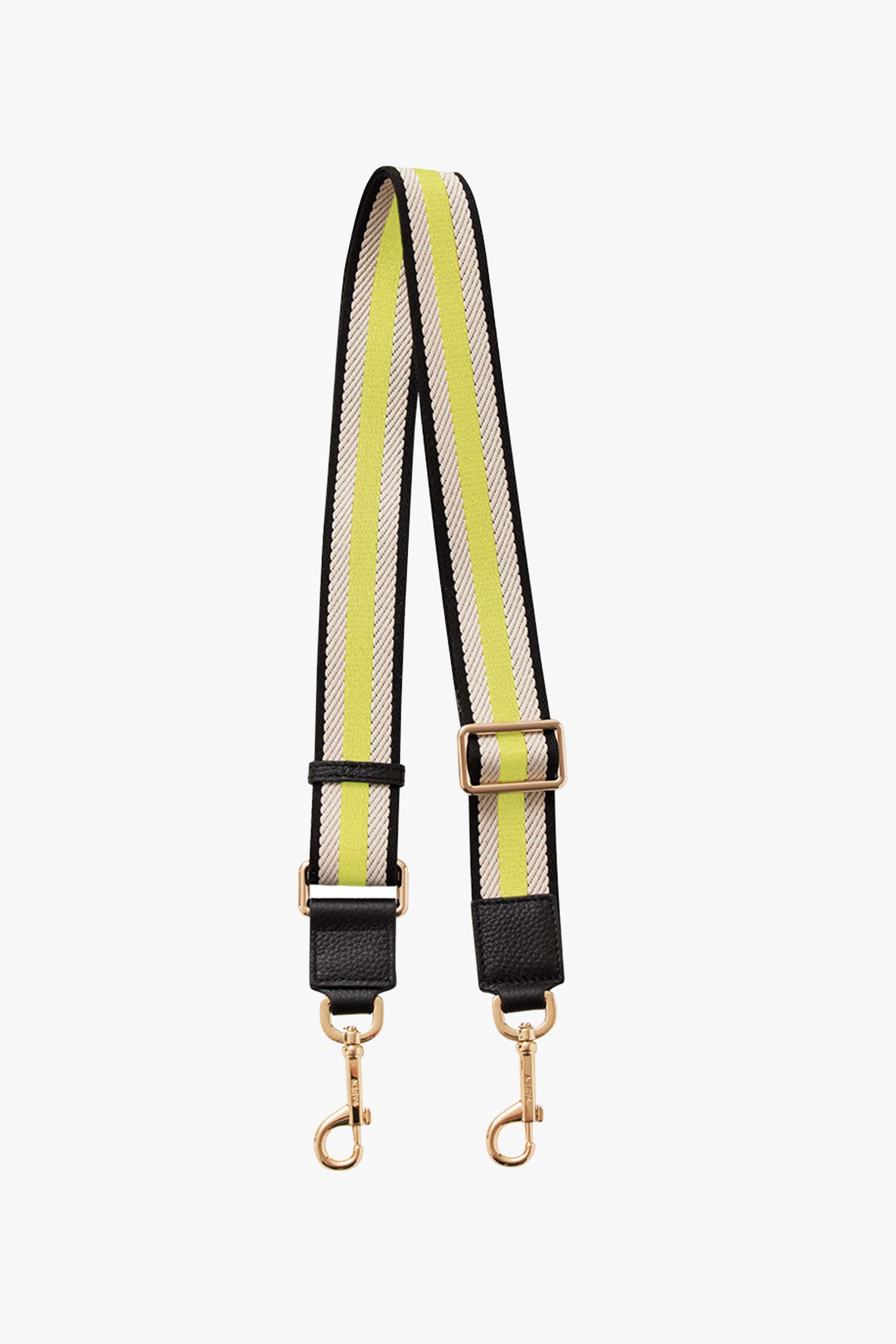 Stylish Citrine & Black Crossbody Bag Strap - Perfect for Travel, Work, and Everyday Use