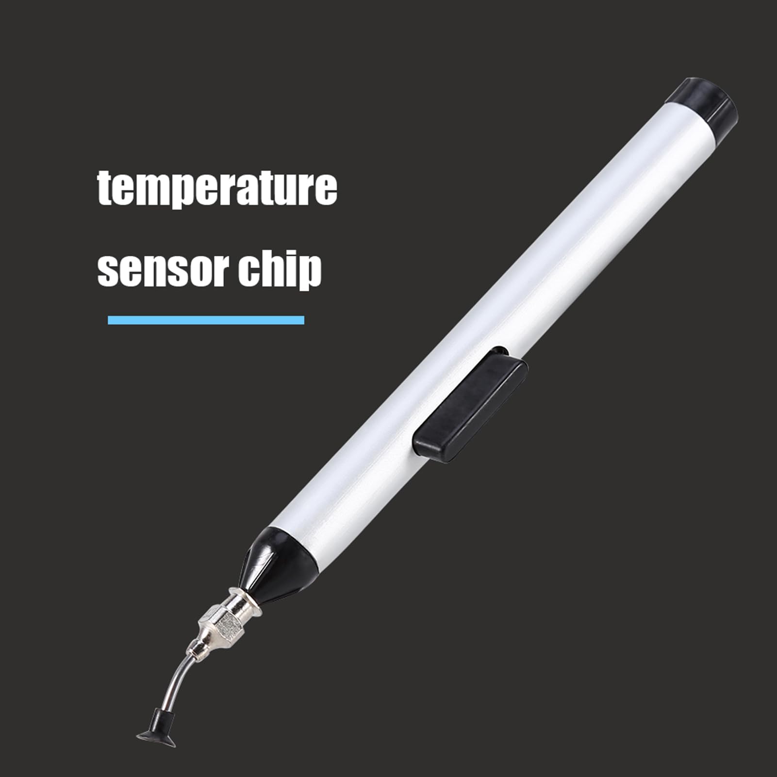 SMD Vacuum Suction Pen - Professional Desoldering Tool with Pump for Electronics Repair | Perfect for PCB, IC Chip & Solder Removal | ESD Safe Soldering Accessory for DIY & Tech Repair