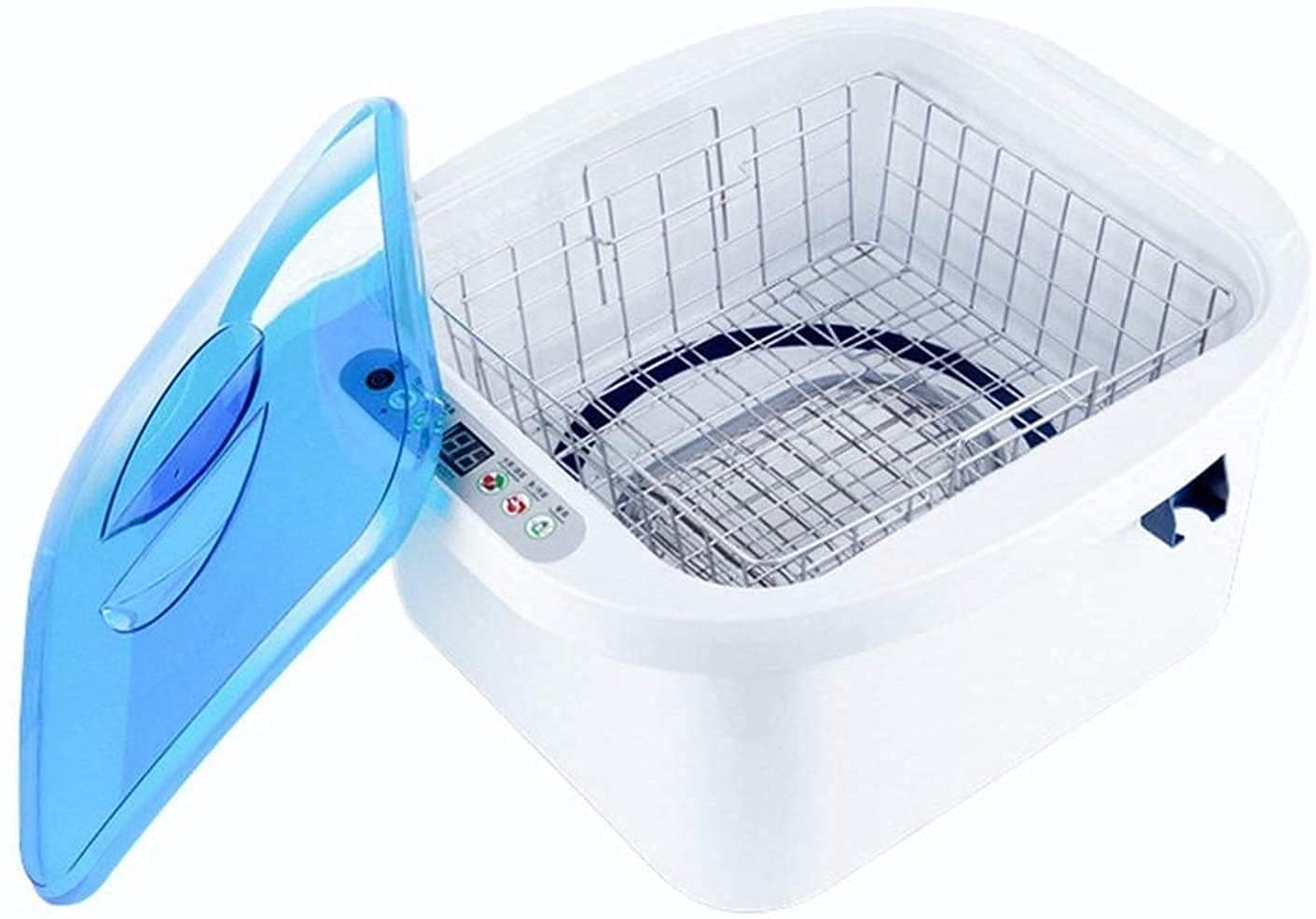Ultrasonic Fruit and Vegetable Cleaner Machine - Digital Ozone Food Sterilizer for Home Use | Professional Smart Kitchen Appliance for Washing Produce, Removing Pesticides & Bacteria | Perfect for Organic Lifestyles, Meal Prep & Healthy Eating