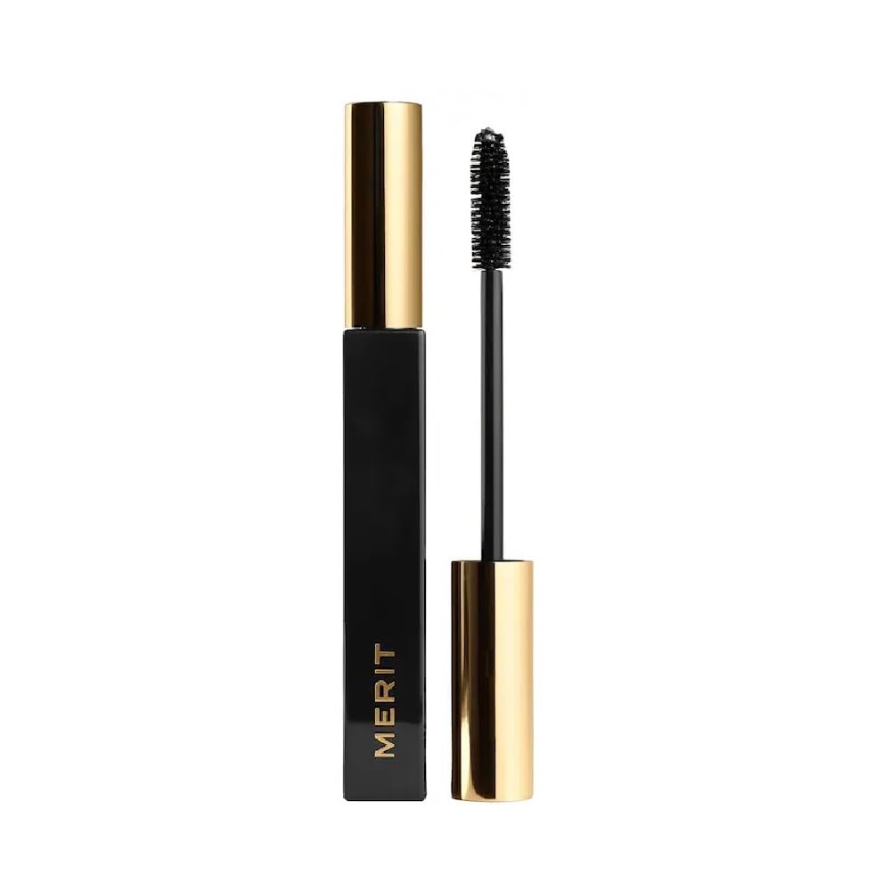 M.E.R.I.T Clean Lash Lengthening Tubing Mascara - Volumizing & Smudge-Proof for Natural Look | Perfect for Daily Wear, Special Occasions & Sensitive Eyes