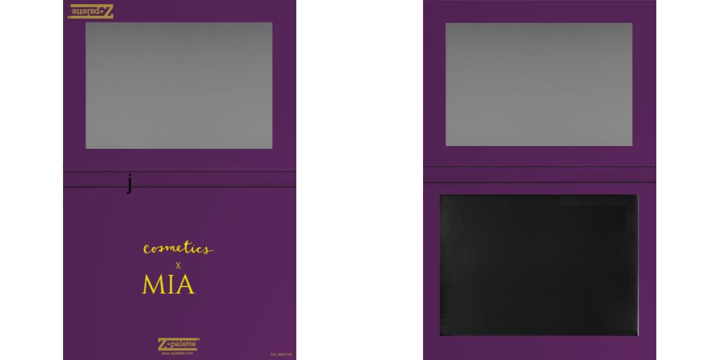 Custom Extra Large Magnetic Makeup Palette - Professional Empty Eyeshadow & Blush Organizer for Travel, Home & Salon Use