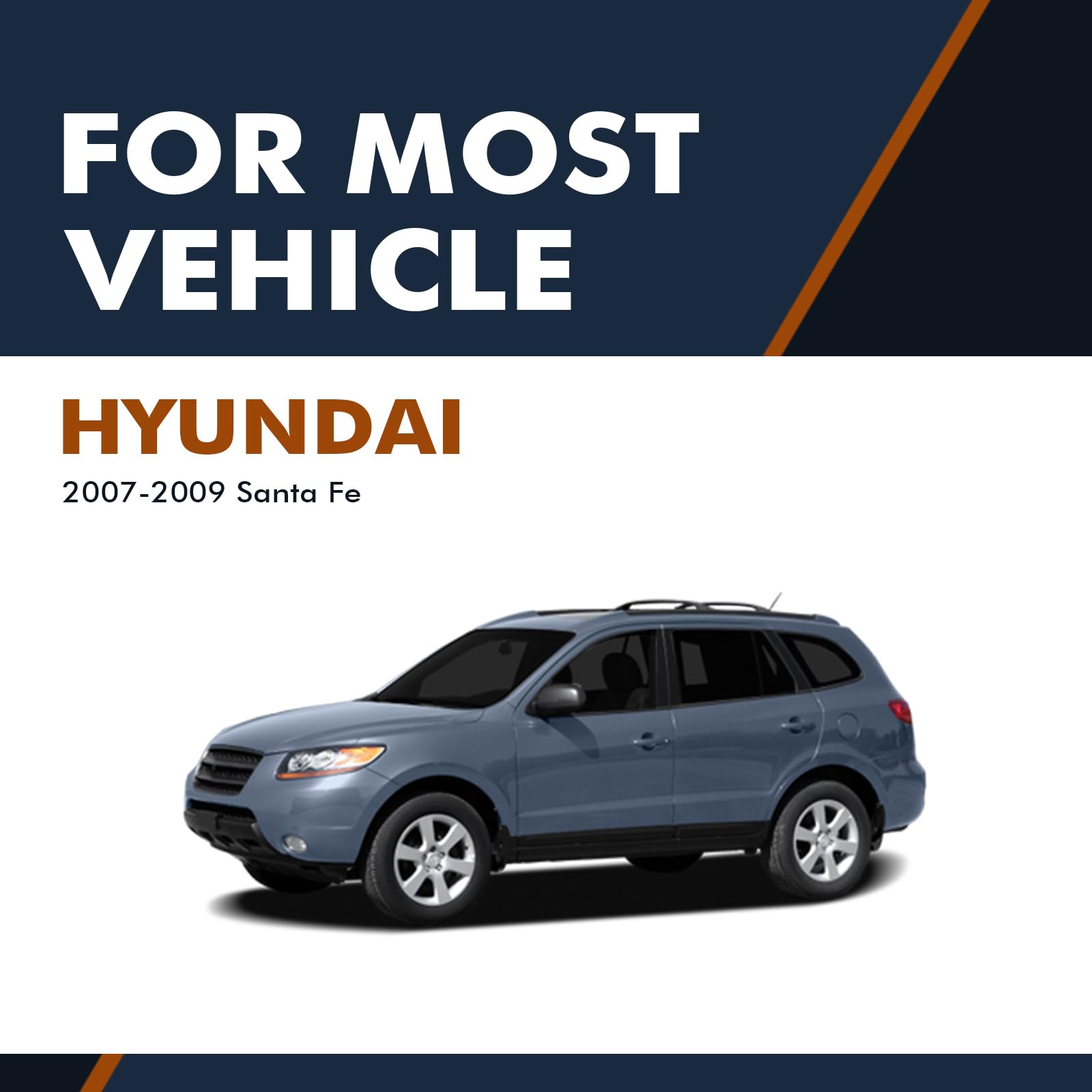 PM Auto Pair Front Quick Complete Strut with Coil Spring - Compatible with 2007-2009 Hyundai Santa Fe GLS | Easy DIY Installation for Smooth Ride & Enhanced Suspension Performance