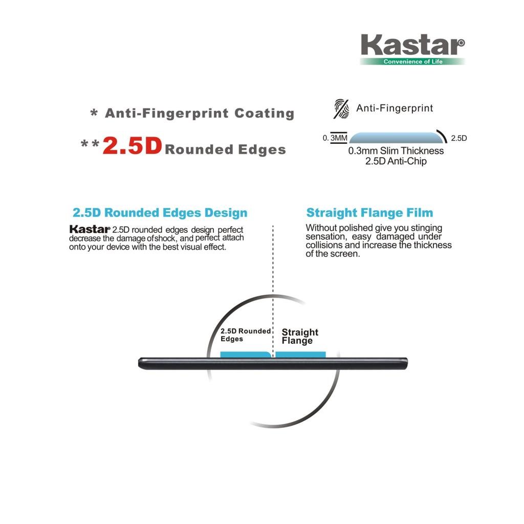 Kastar 3-Pack Tempered Glass Screen Protector for Samsung Galaxy S4 Mini i9190 - Anti-Scratch, Bubble-Free, HD Clear Protection for Everyday Use & Outdoor Activities