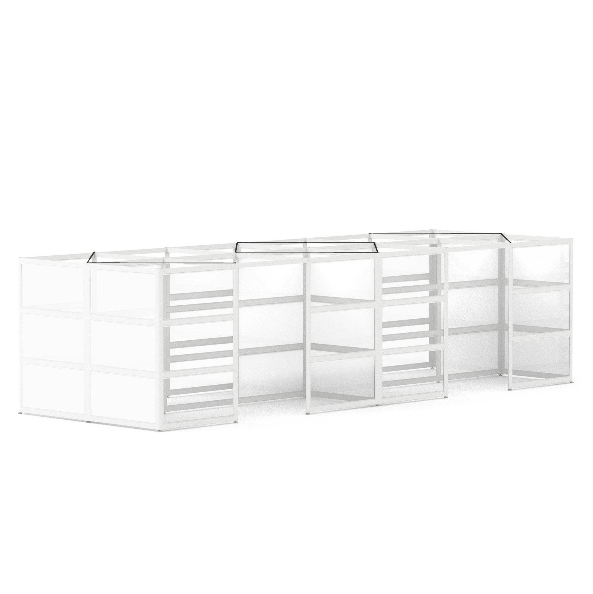 PoppinSpaces Hive Space for 8 - Modular Office Desk Organizer for Home & Office - Perfect for Pens, Pencils, Markers & Stationery Storage