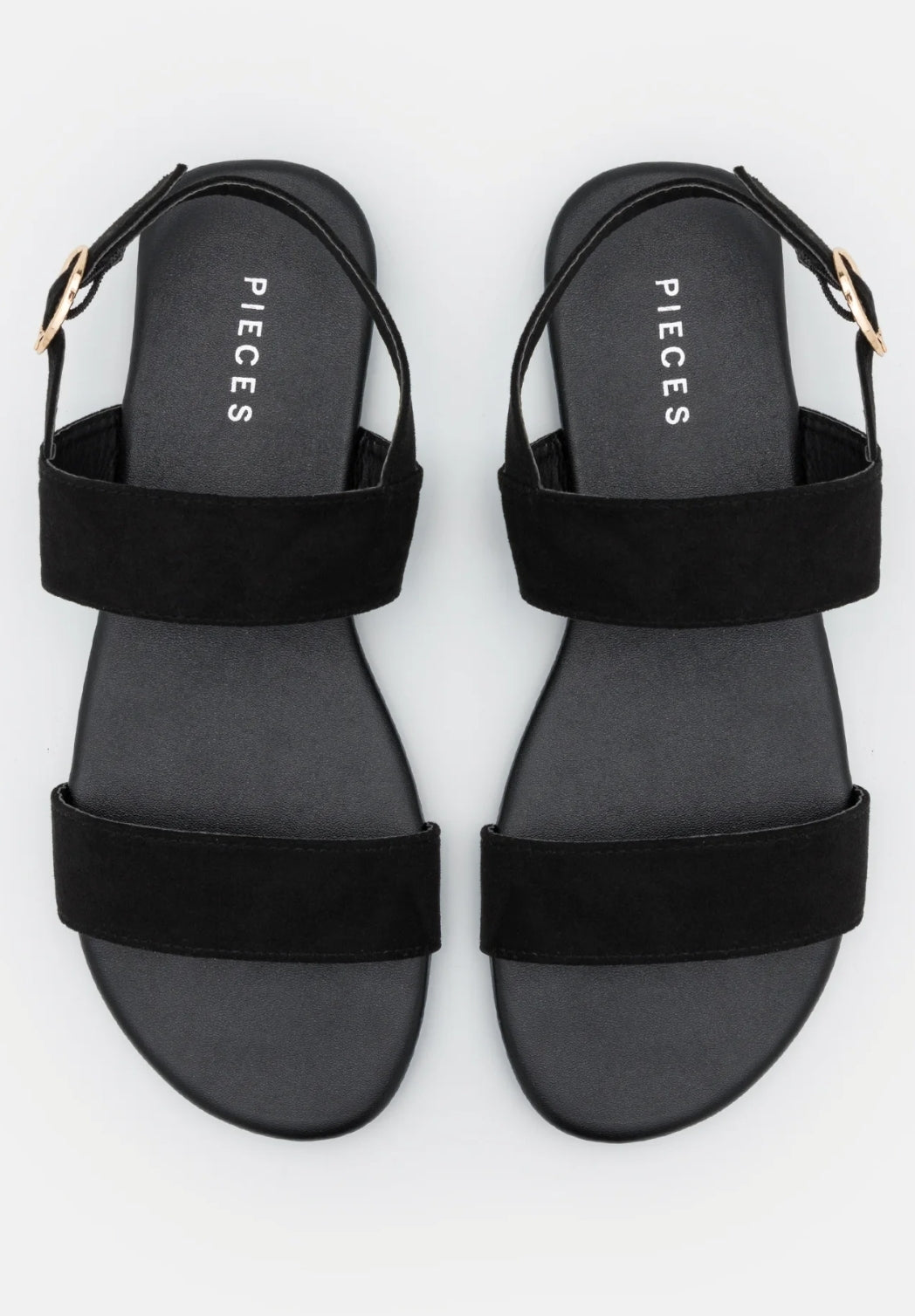 Claire Women's Black Sandals - Comfortable & Stylish Casual Shoes for Walking, Travel, and Everyday Wear