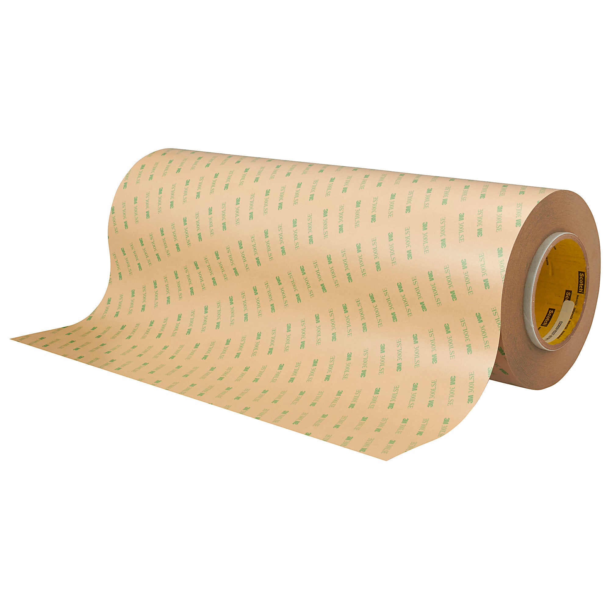 3M Adhesive Transfer Tape 9671LE - Clear Double-Sided Tape, 12 Inch x 180 Yard Roll, 2 Mil Thickness - Perfect for Crafts, Signage & DIY Projects