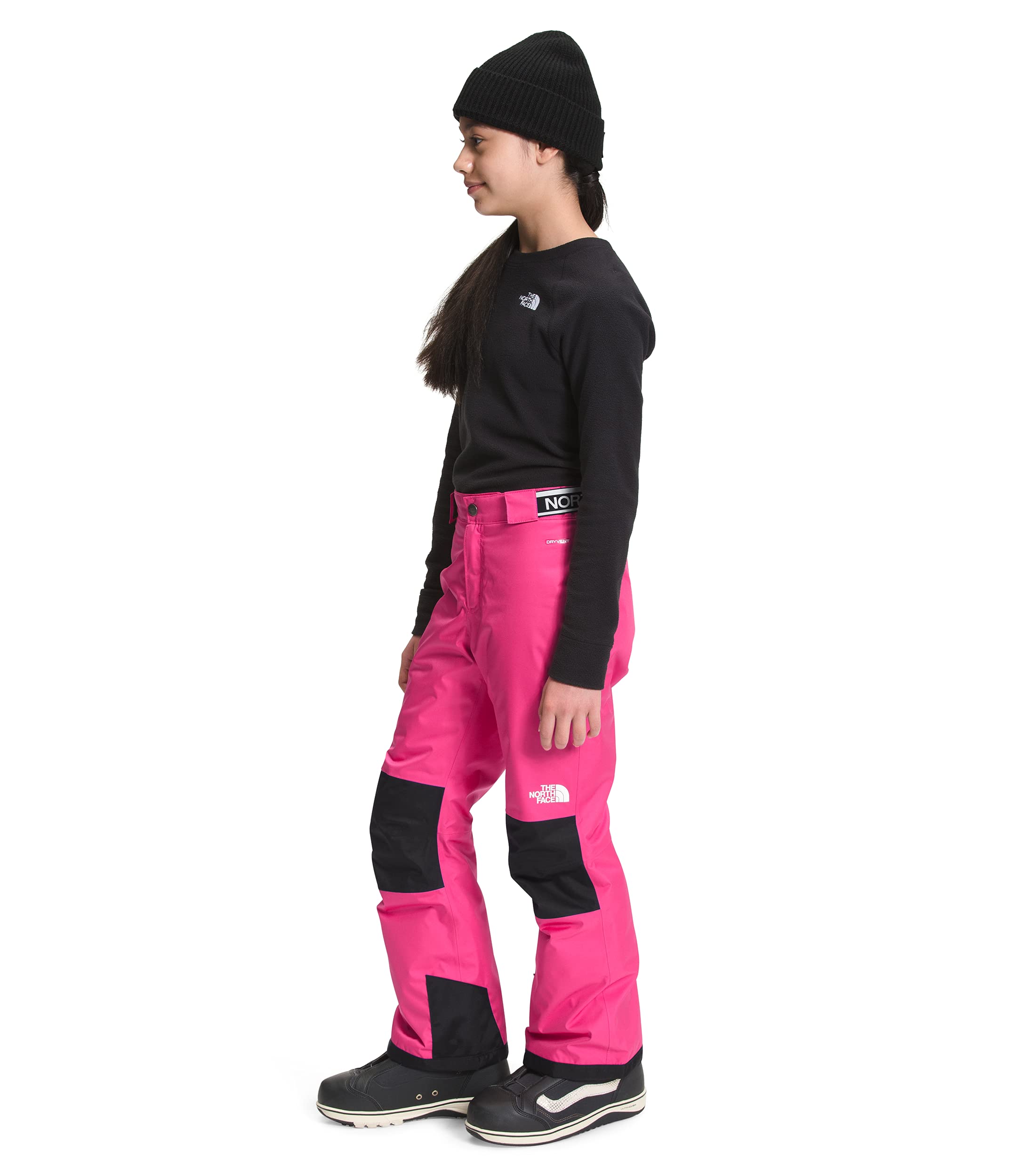 The North Face Girl's Freedom Insulated Winter Snow Pants for Kids - Waterproof, Warm & Comfortable for Skiing, Snowboarding & Outdoor Activities
