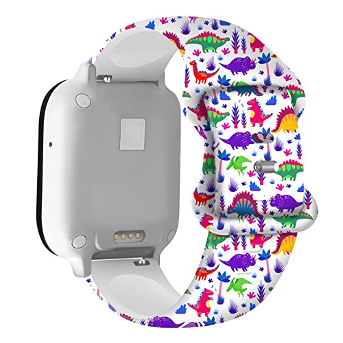 Unicorn Dinosaur Watch Bands for Gizmo Watch 3 2 1 - Cute Adjustable Strap for Kids Play & School
