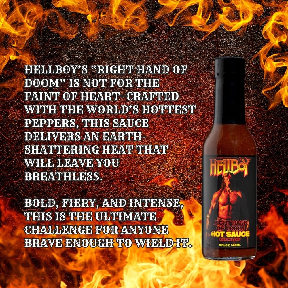 Hellboy Right Hand of Doom Replica - Collectible Movie Prop for Cosplay, Halloween, and Comic Con - Perfect for Fans and Collectors