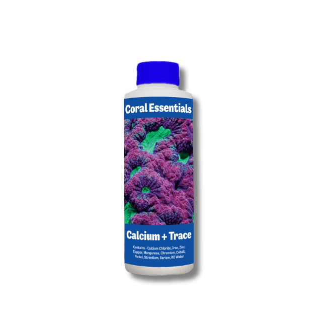 Premium Coral Essentials Calcium, Alkalinity & Magnesium Supplement 500ml (17 fl.oz) - Essential Reef Tank Additive for Healthy Coral Growth in Saltwater Aquariums