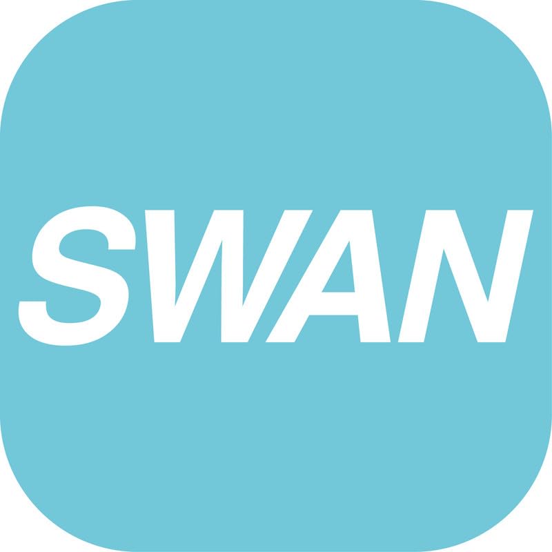 Swan/Lake Blue