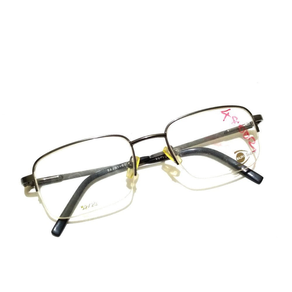 Stylish Grey Supra Rectangle Progressive Glasses - No-Line Bifocal Multifocal Lenses 5292GR for Reading, Computer Work & Driving