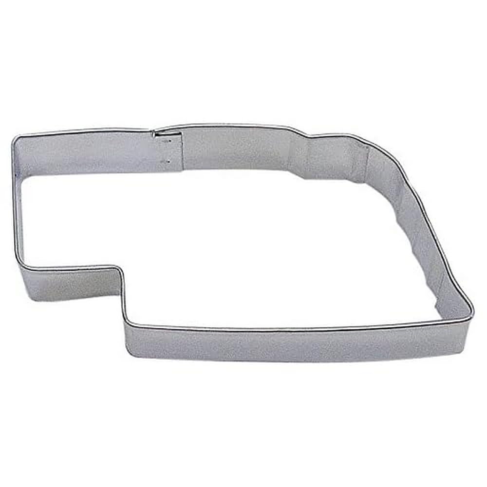 Nebraska State-Shaped Cookie Cutter - Durable Tin-Plated Steel for Baking, DIY Crafts & Holiday Decorations