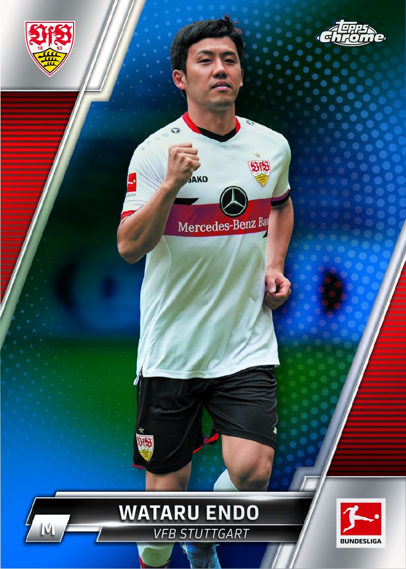 Topps Chrome Sapphire Edition Bundesliga 2021/22 Soccer Trading Cards Pack - Collectible Football Cards for Fans & Investors | Perfect for Display, Trading, and Gifting